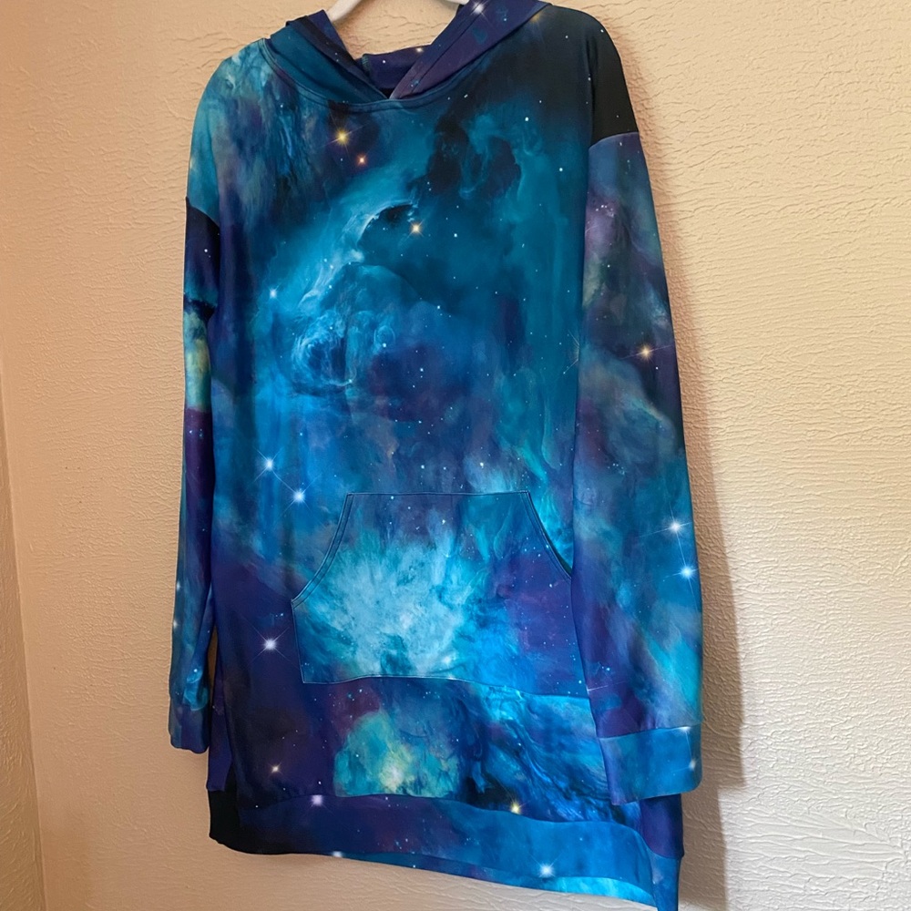 Galaxy Print Slouchy